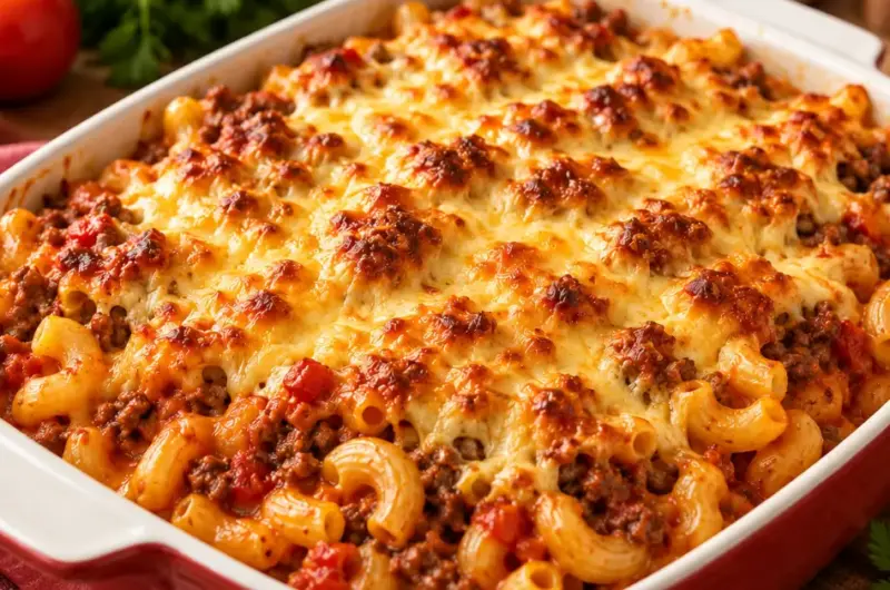 Macaroni Ovenschotel met Gehakt