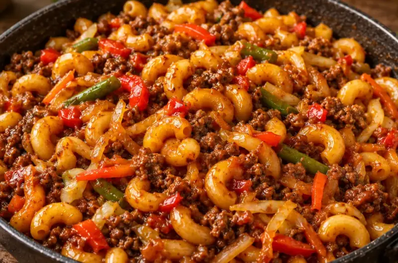 Macaroni op zijn aziatisch