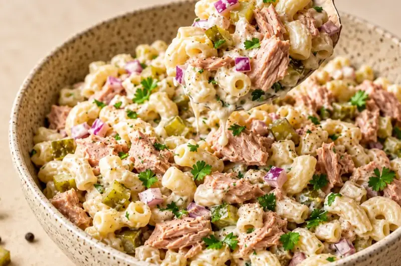 Macaroni tonijnsalade