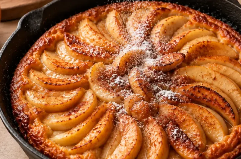 Appeltaart uit de Koekenpan
