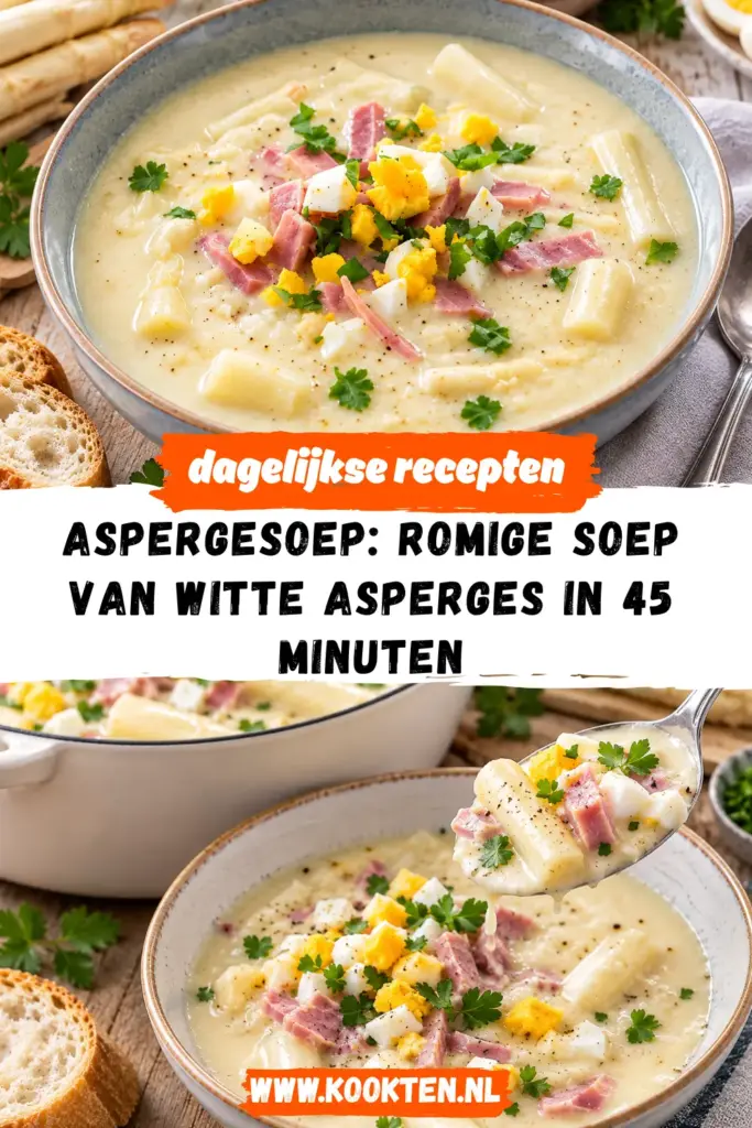 aspergesoep receptfoto van het gerecht