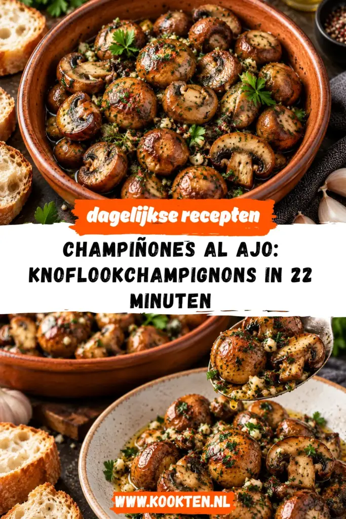 champiñones al ajo receptfoto van het gerecht
