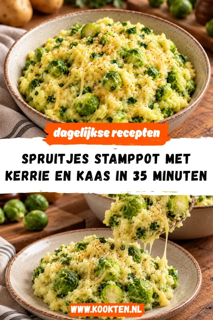 spruitjes stamppot receptfoto van het gerecht