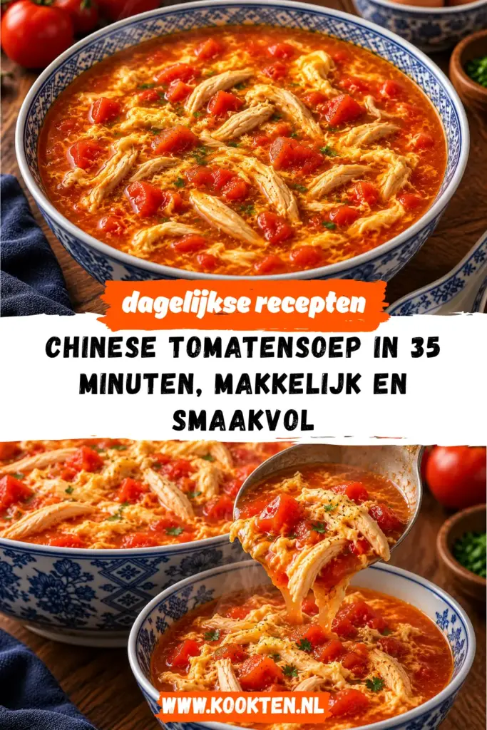 CHINESE TOMATENSOEP receptfoto van het gerecht
