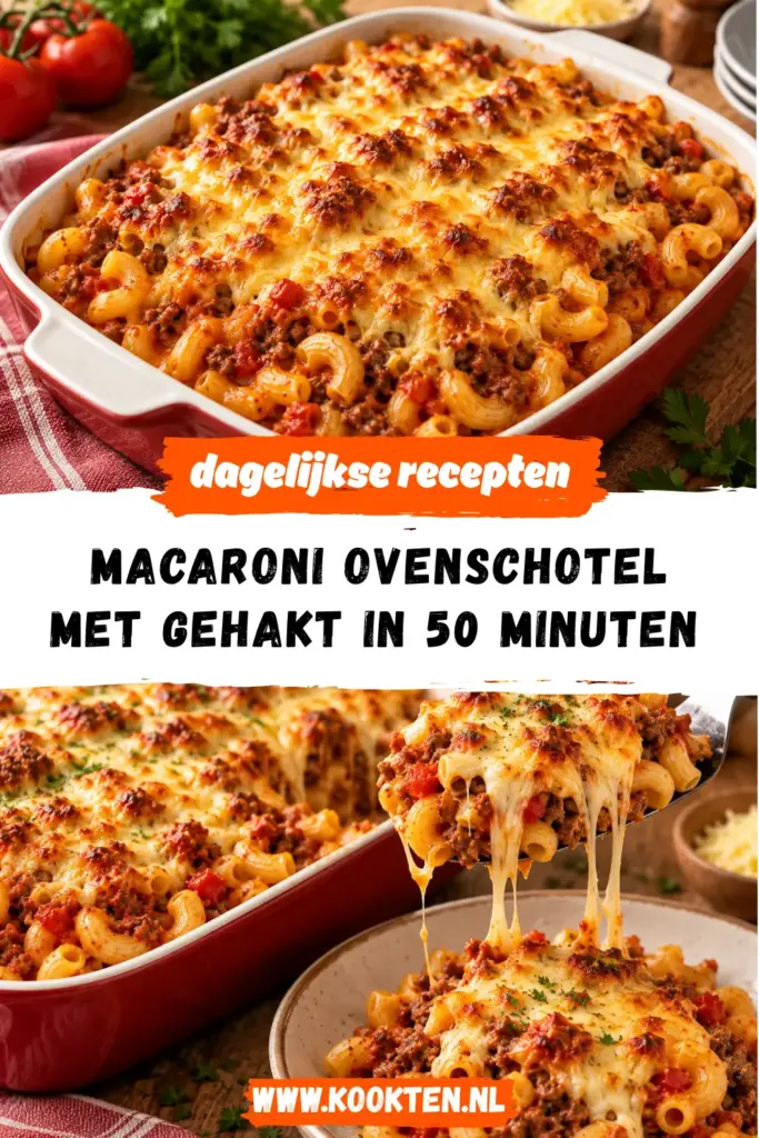 macaroni ovenschotel met gehakt receptfoto van het gerecht