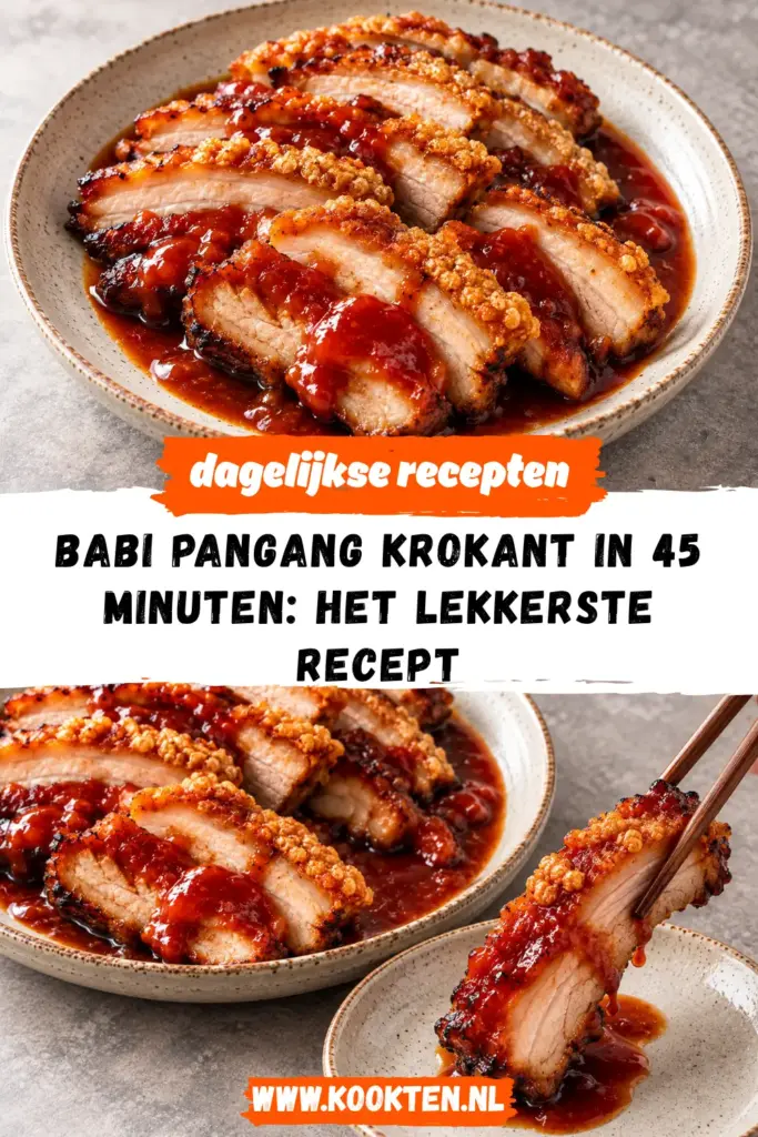 babi pangang krokant receptfoto van het gerecht